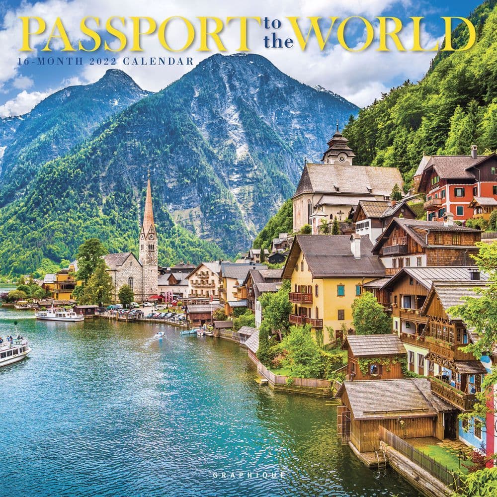Passport to the World 2022 Wall Calendar