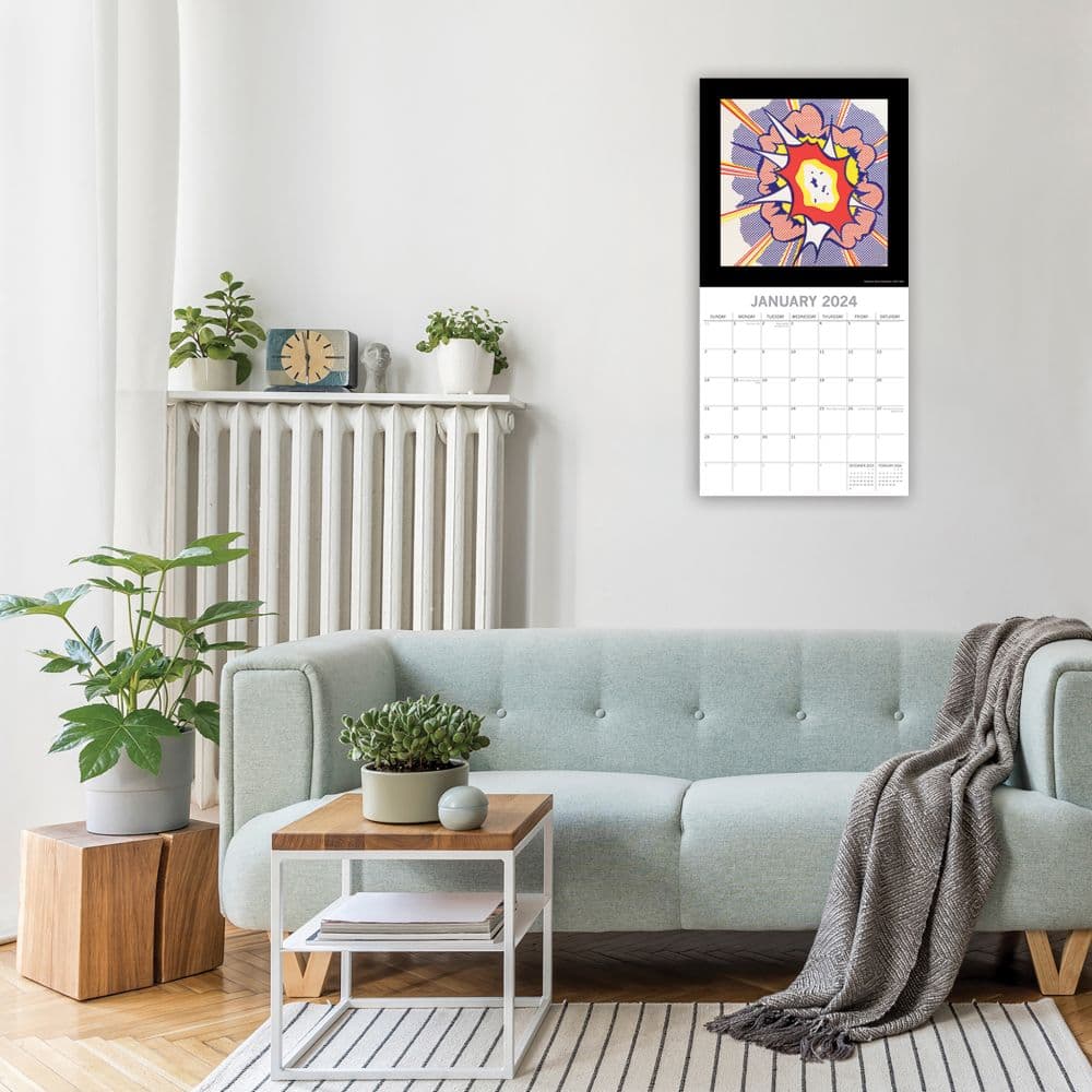 Pop Art 2025 Wall Calendar