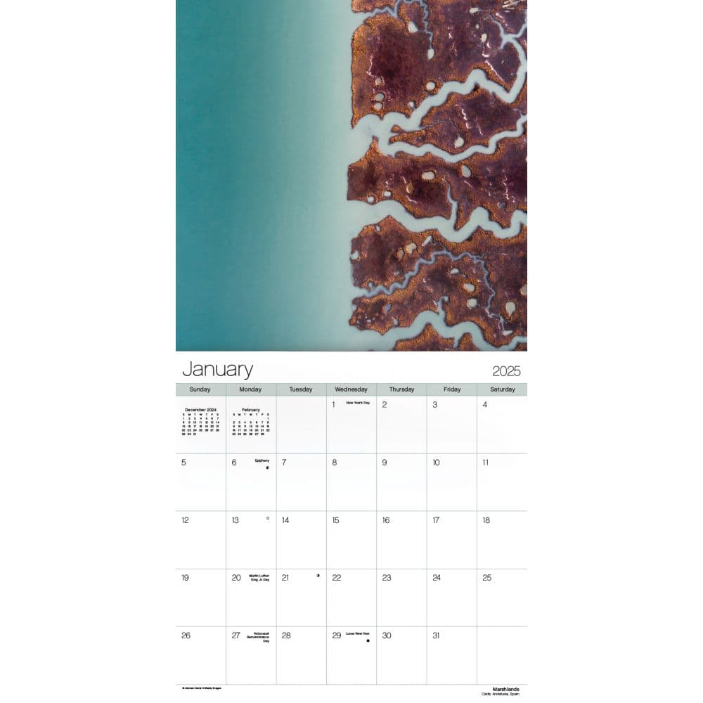 Above it All 2025 Wall Calendar Alt2