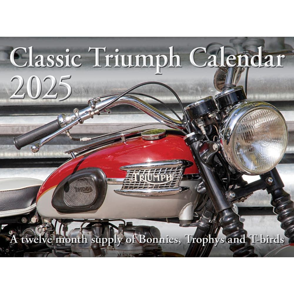 image Classic Triumph 2025 Wall Calendar Main Product Image