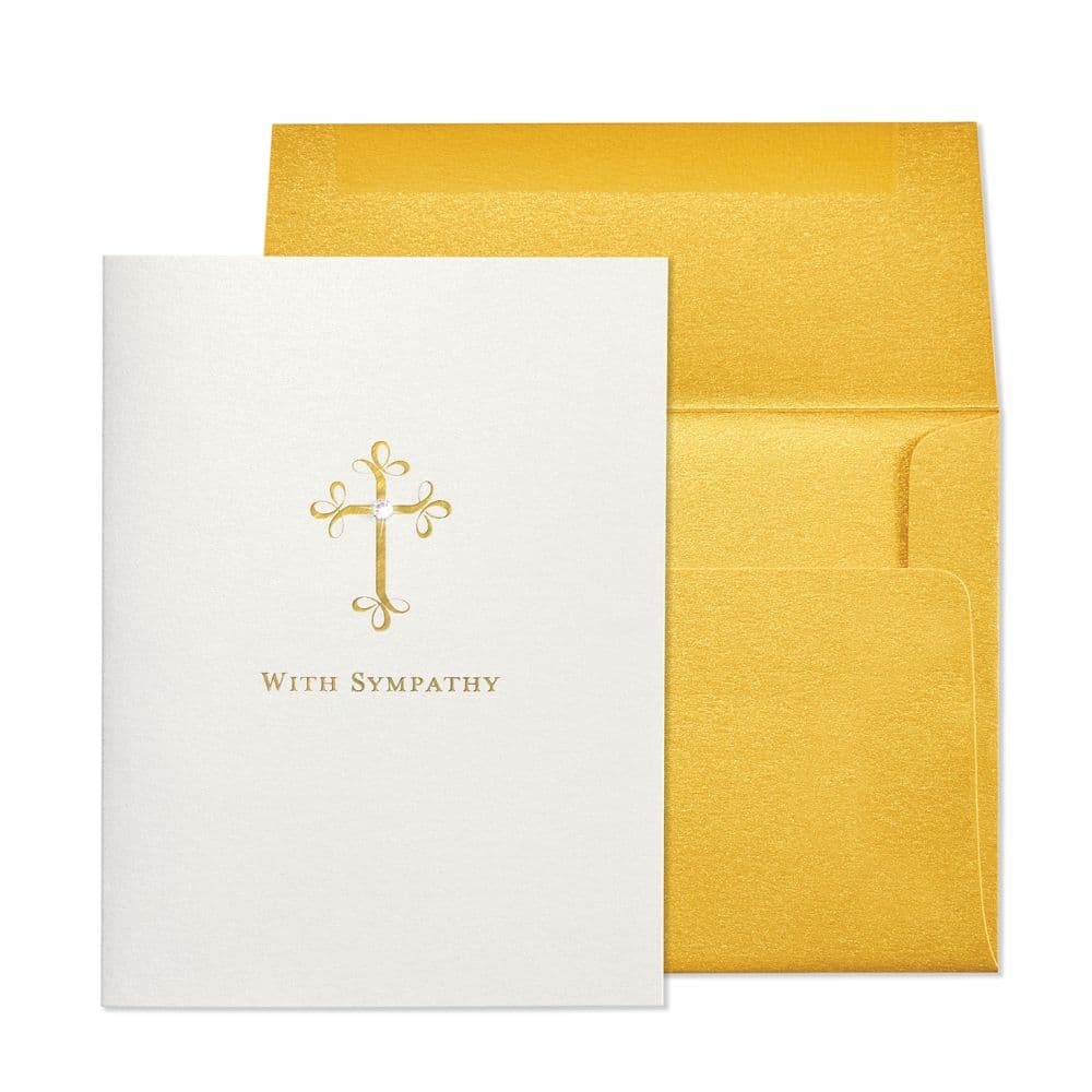 Cross Sympathy Card Main Product Image width=&quot;1000&quot; height=&quot;1000&quot;