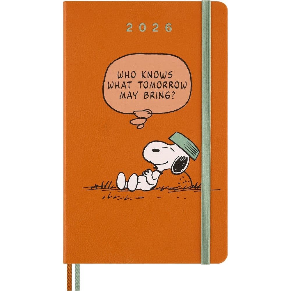 Peanuts Orange Weekly 2026 Planner Main Image