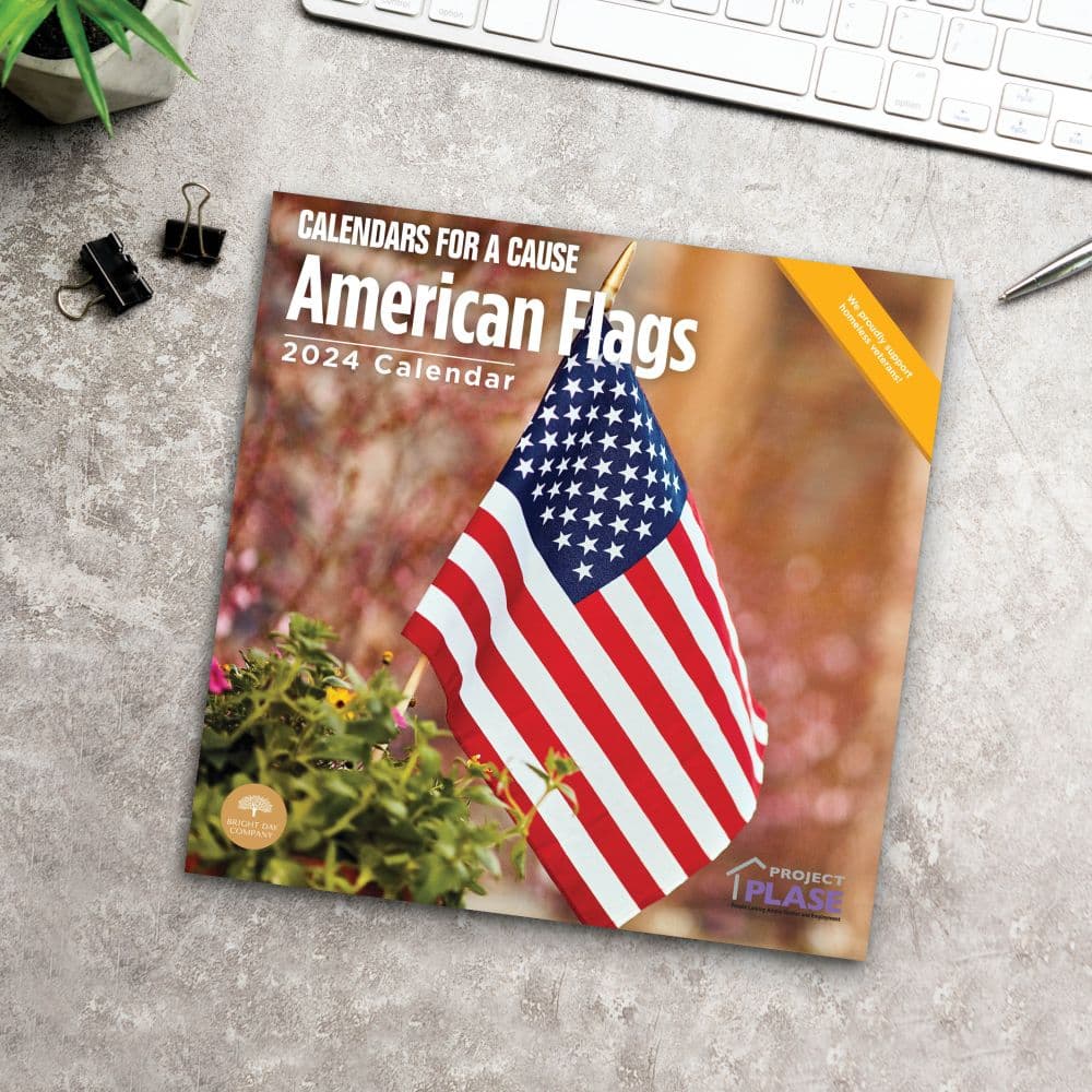 American Flags 2024 Wall Calendar Fifth Alternate Image width=&quot;1000&quot; height=&quot;1000&quot;