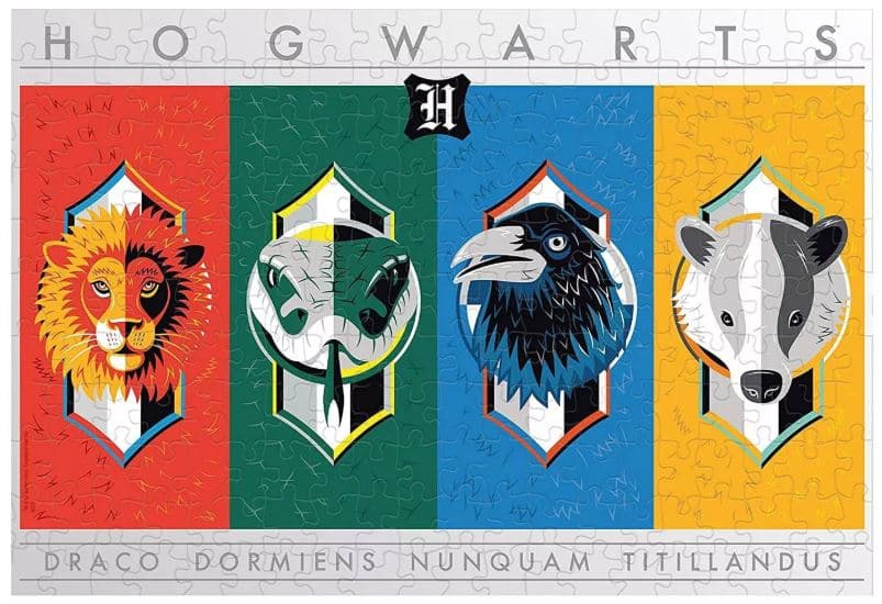 Harry Potter House Crests 500pc Puzzle Alternate Image 1