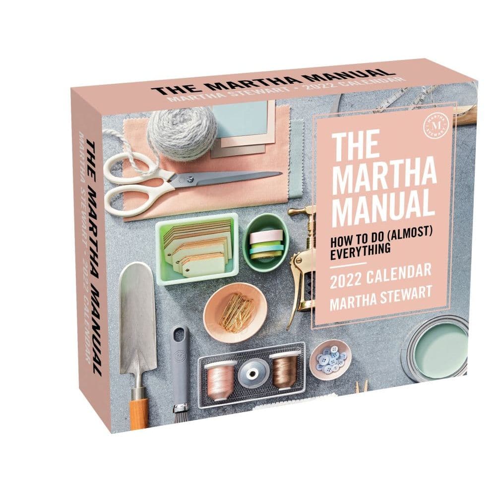 Martha Manual 2022 Day-to-Day Calendar