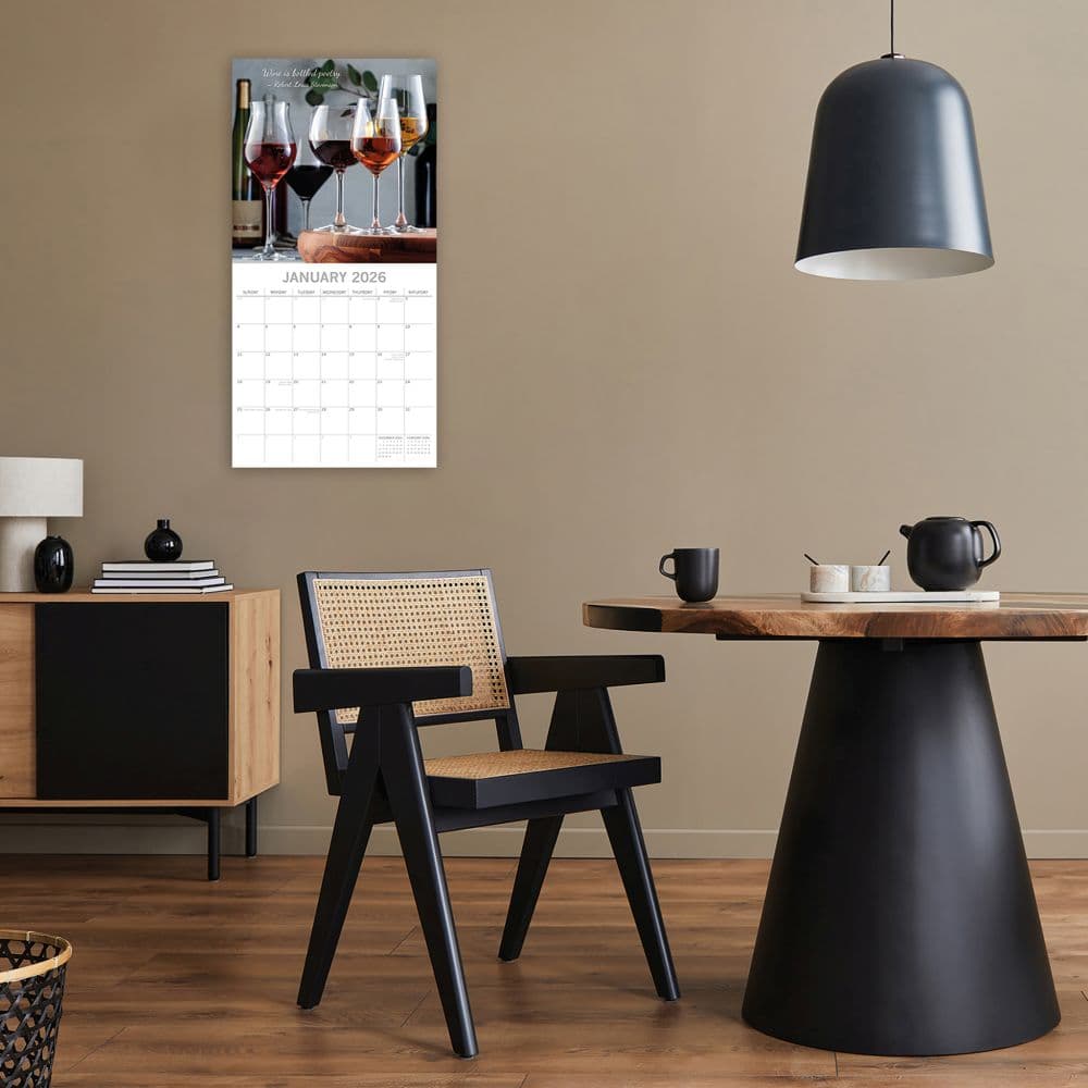 Wine 2026 Wall Calendar Second Alternate Image