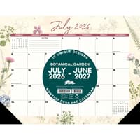 image Botanical Garden Academic 2027 Monthly Desk Pad