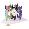 image Cats with Party Hats Blank Card Seventh Alternate Image width=&quot;1000&quot; height=&quot;1000&quot;