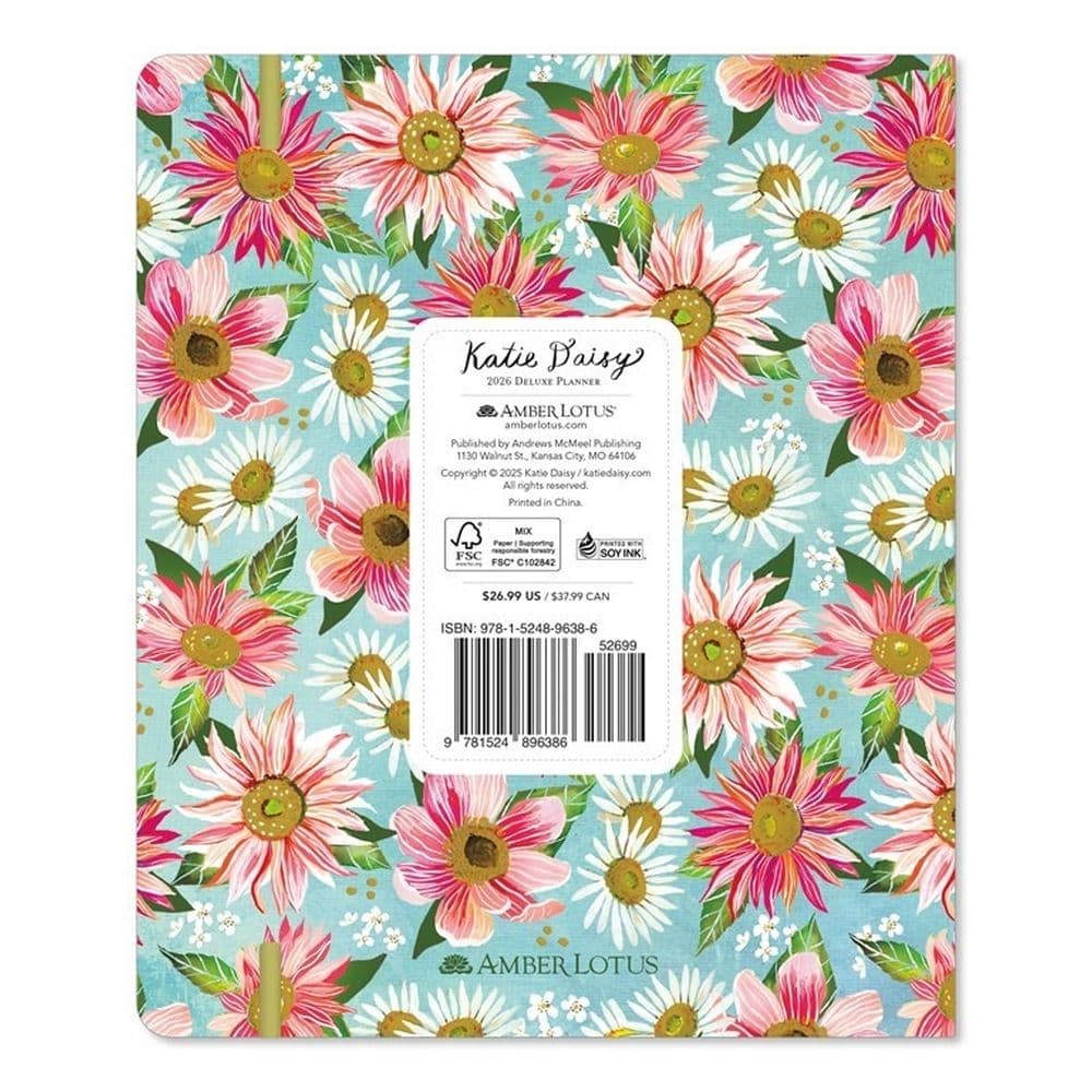 Katie Daisy Weekly Deluxe 2026 Planner First Alternate Image