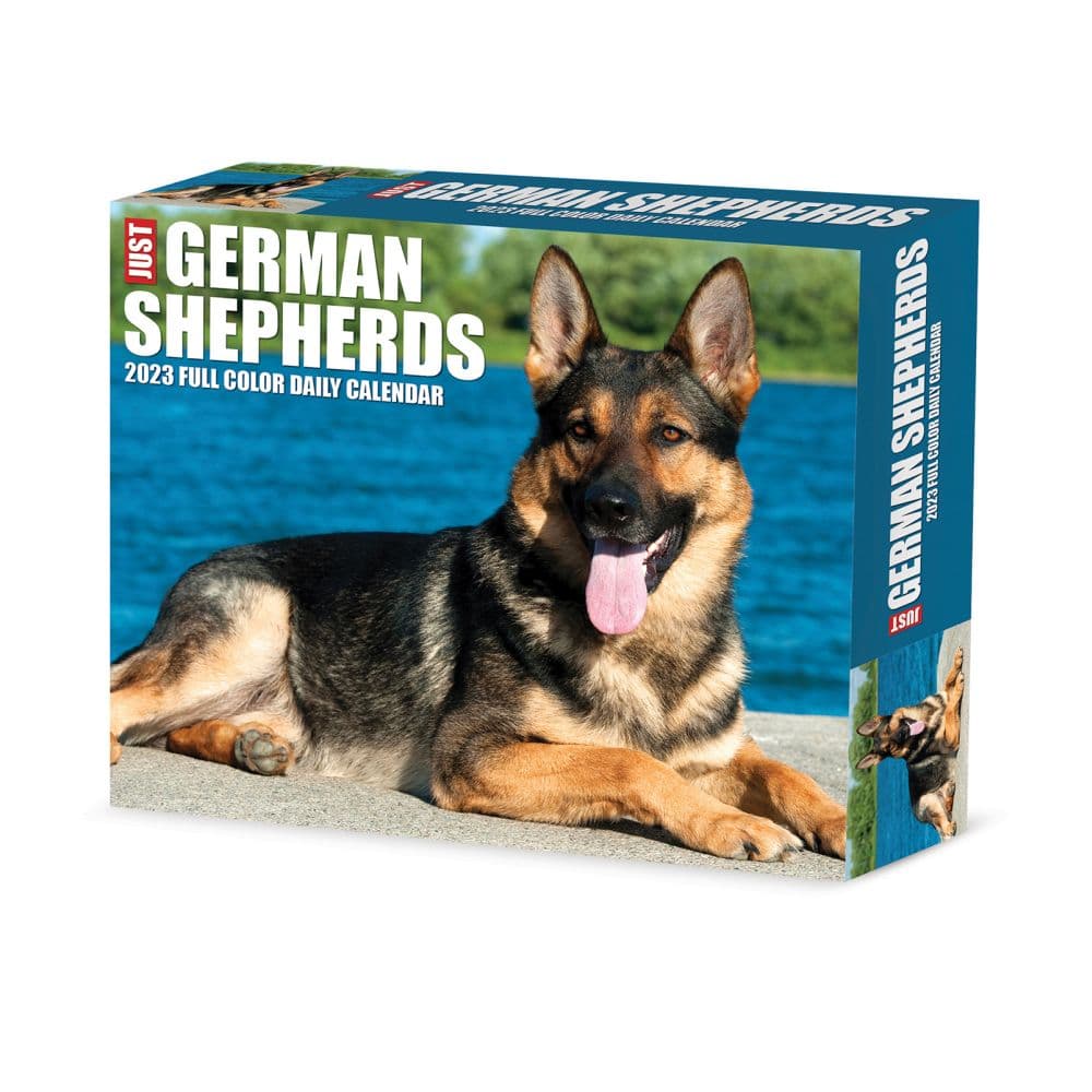 Just German Shepherds 2023 Desk Calendar by Willow Creek Press