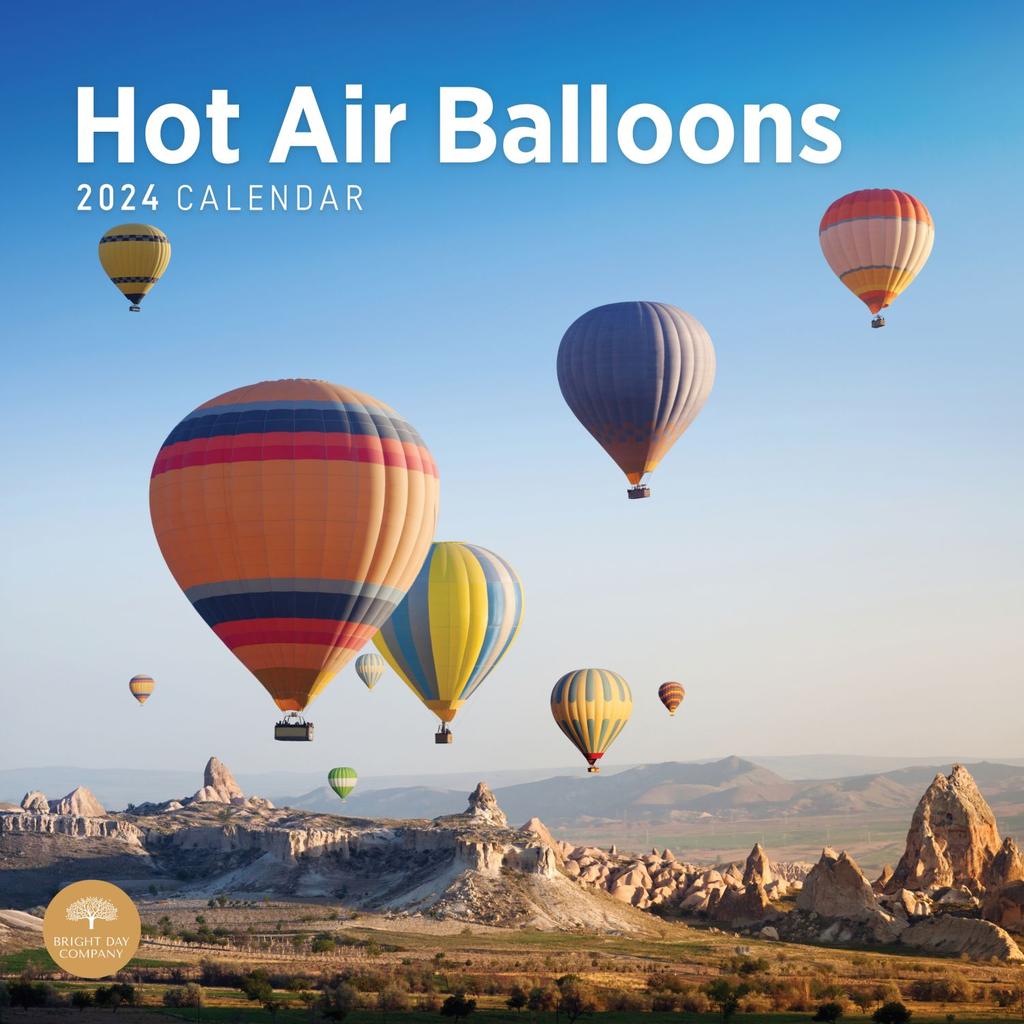 Hot Air Balloons 2024 Wall Calendar Main Product Image width=&quot;1000&quot; height=&quot;1000&quot;