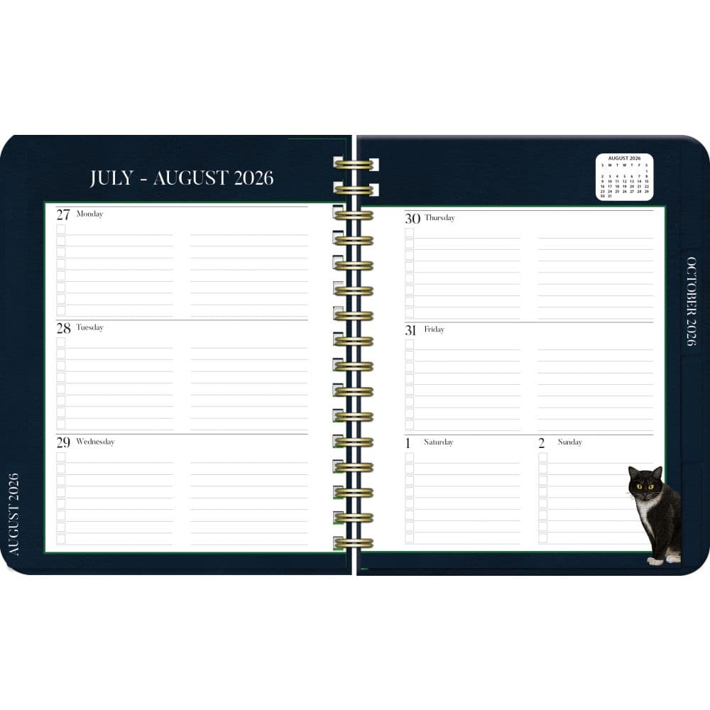 American Cat Deluxe 2027 Planner by Lowell Herrero Second Alternate Image