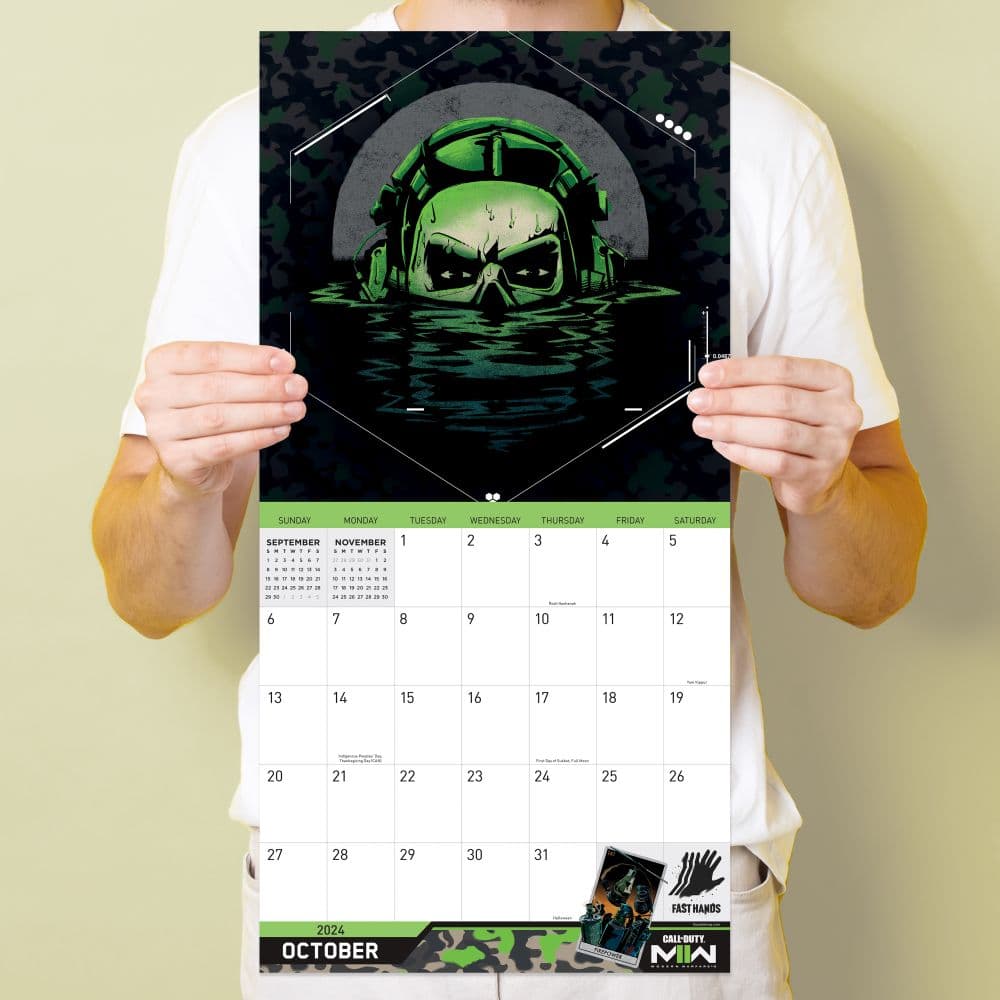 Call of Duty 2024 Wall Calendar Alternate Image 4