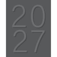 image Charcoal Booklet 2027 Monthly Planner Main Product Image