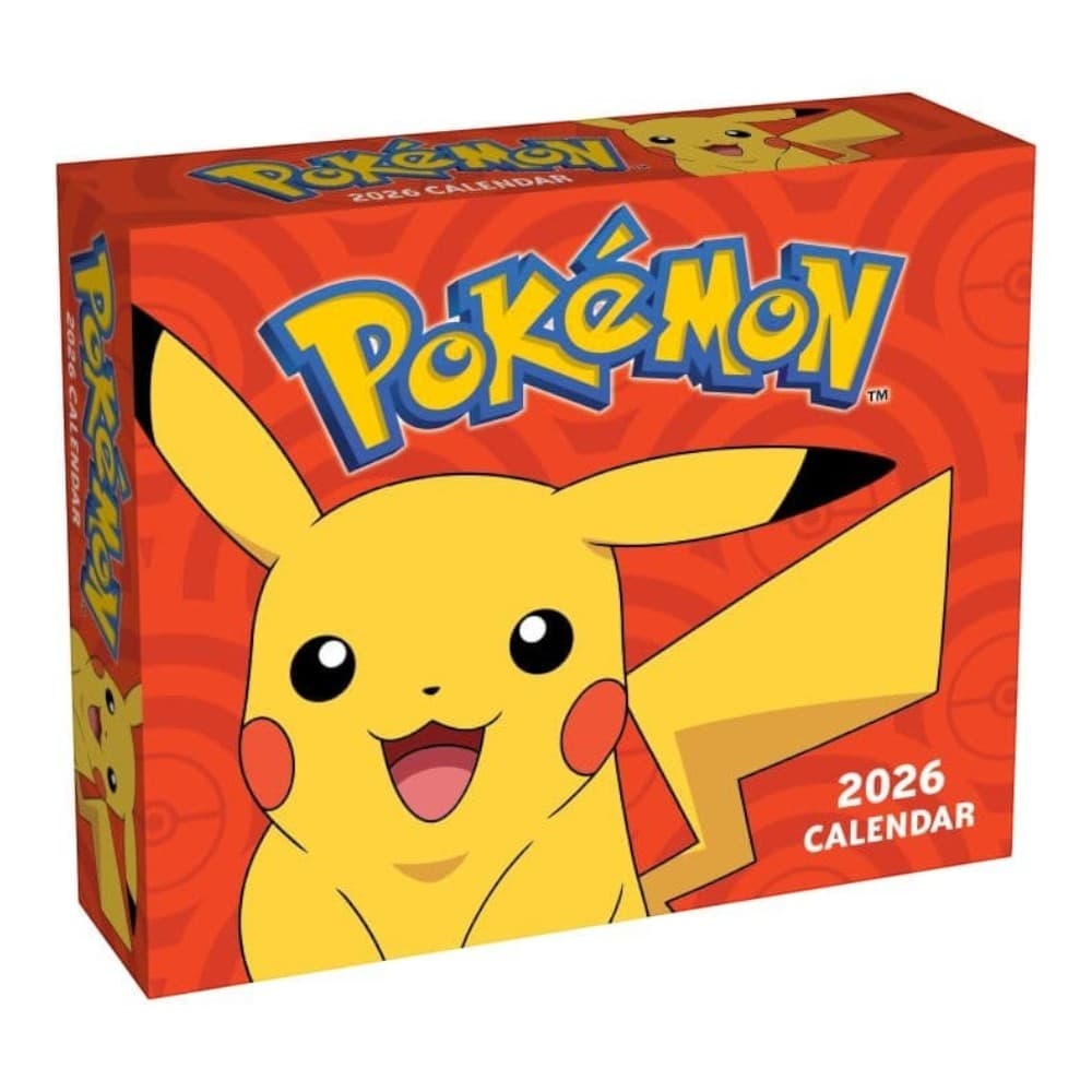 image Pokemon 2026 Desk Calendar Main Product Image
