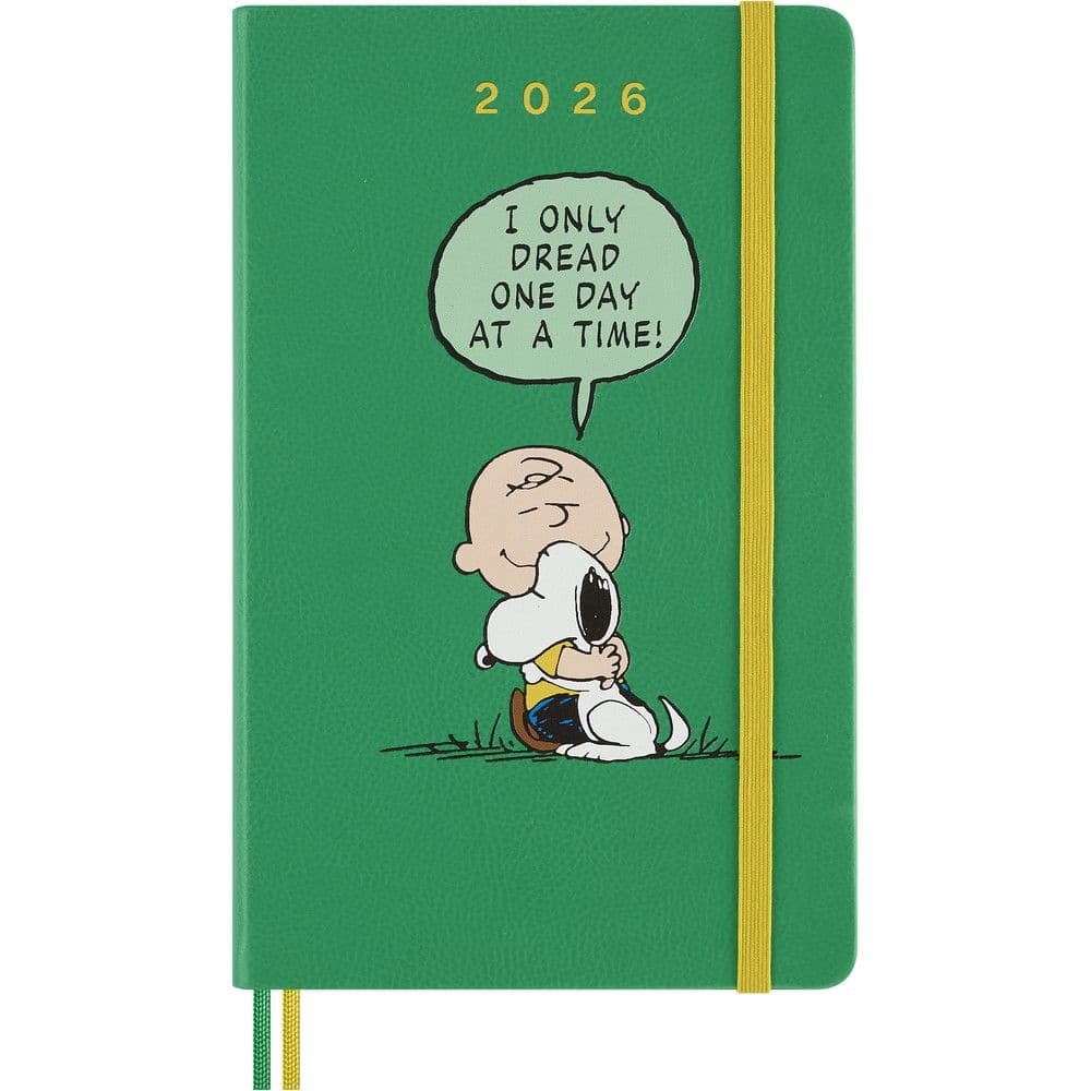 Peanuts Green Weekly 2026 Planner Main Image