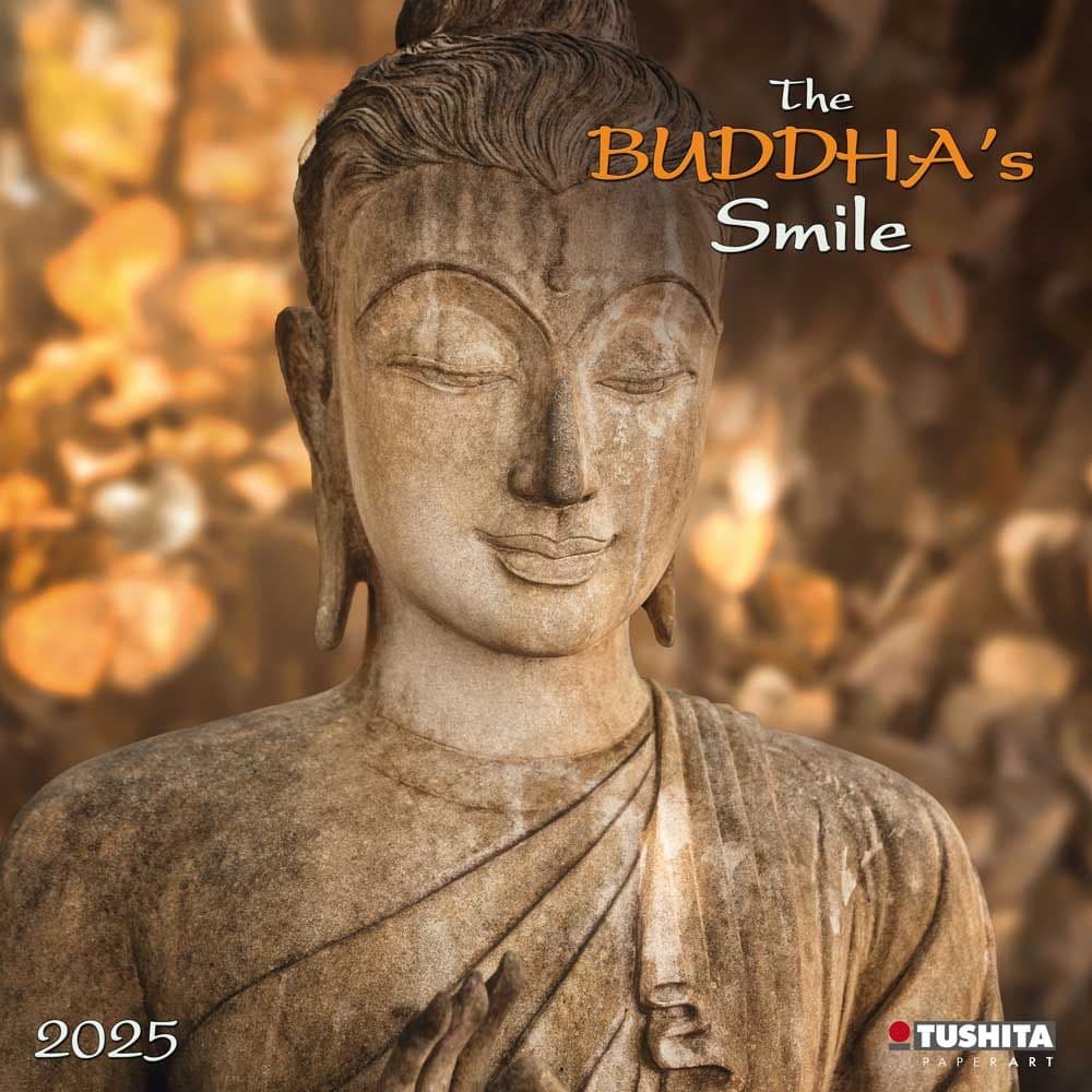 Buddhas Smile 2025 Wall Calendar Main Image