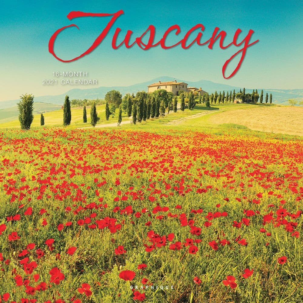 Tuscany Wall Calendar
