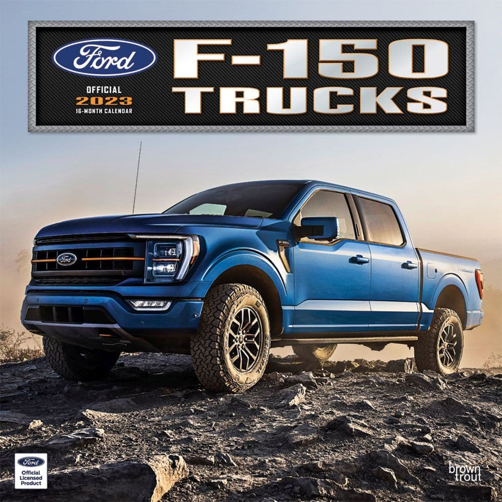 Ford F150 Trucks 2023 Wall Calendar