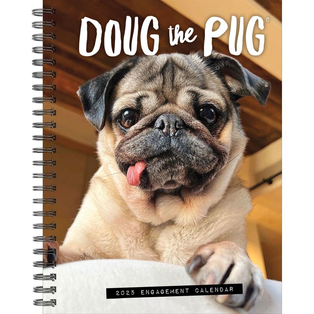 Doug the Pug 2025 Engagement Planner Main Image