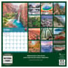 image National Parks 2025 Wall Calendar back cover