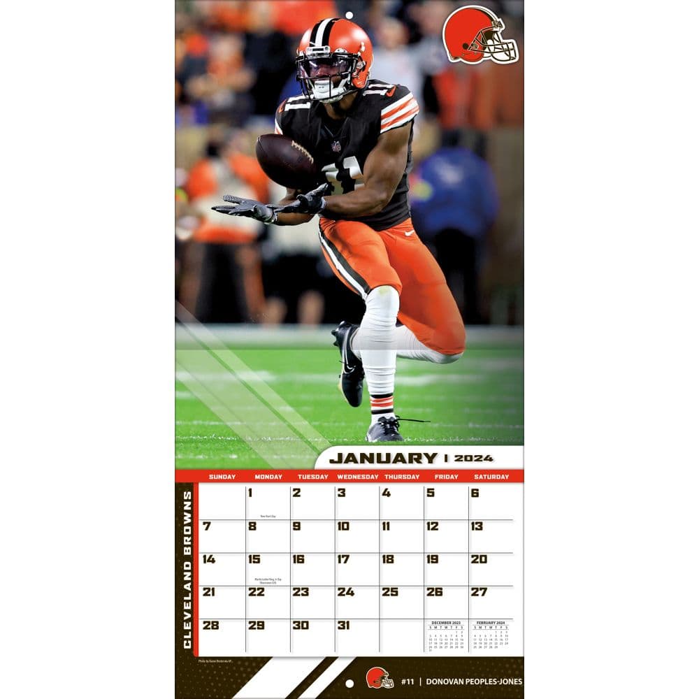 Cleveland Browns 2024 Wall Calendar