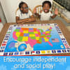 image Jumbo USA Map 50 Piece Floor Puzzle Third Alternate Image