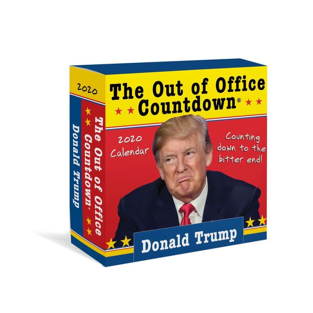 Trump Out of Office Countdown Desk Calendar