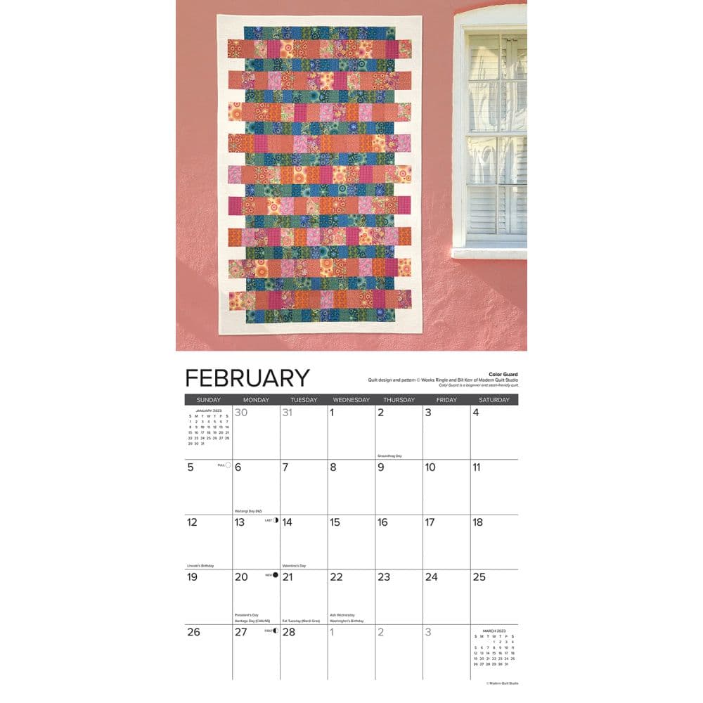 Art of the Quilt 2023 Wall Calendar - Calendars.com