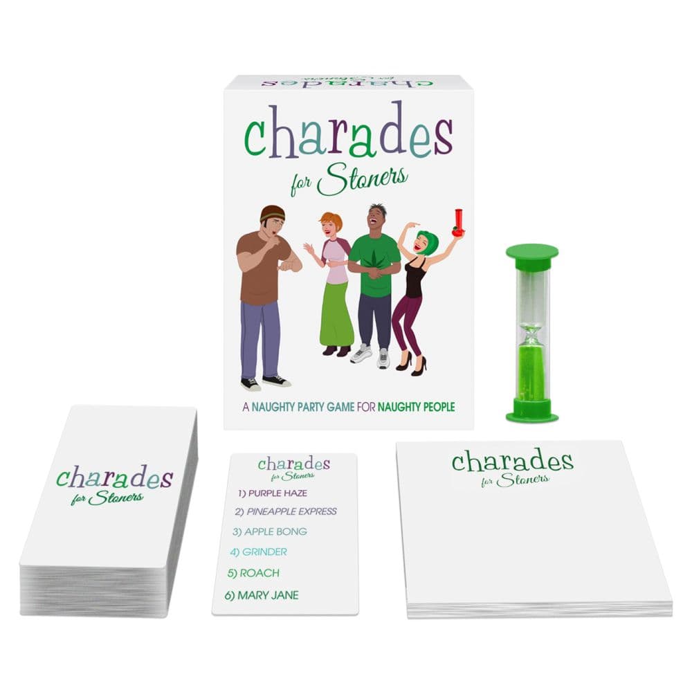 Charades for Stoners Adult Party Game Second Alternate Image
