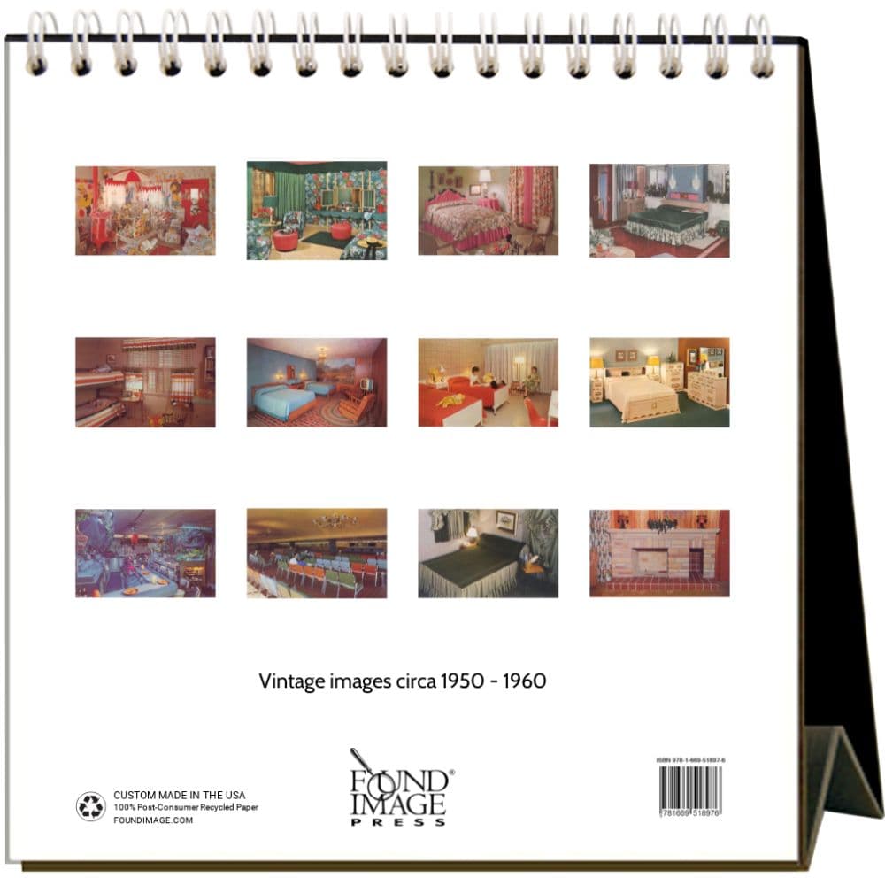 Bad Interiors 2025 Easel Desk Calendar First Alternate Image width="1000" height="1000"