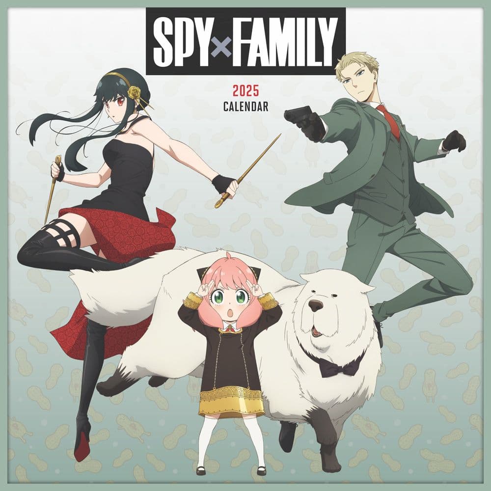 Spy X Family 2025 Wall Calendar Main Product Image