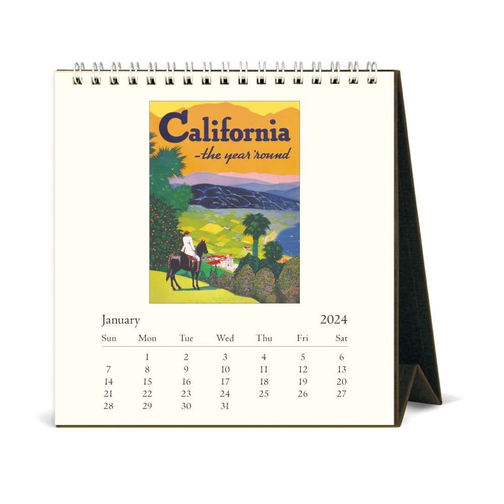 California 2024 Easel Desk Calendar Second Alternate Image width=&quot;1000&quot; height=&quot;1000&quot;