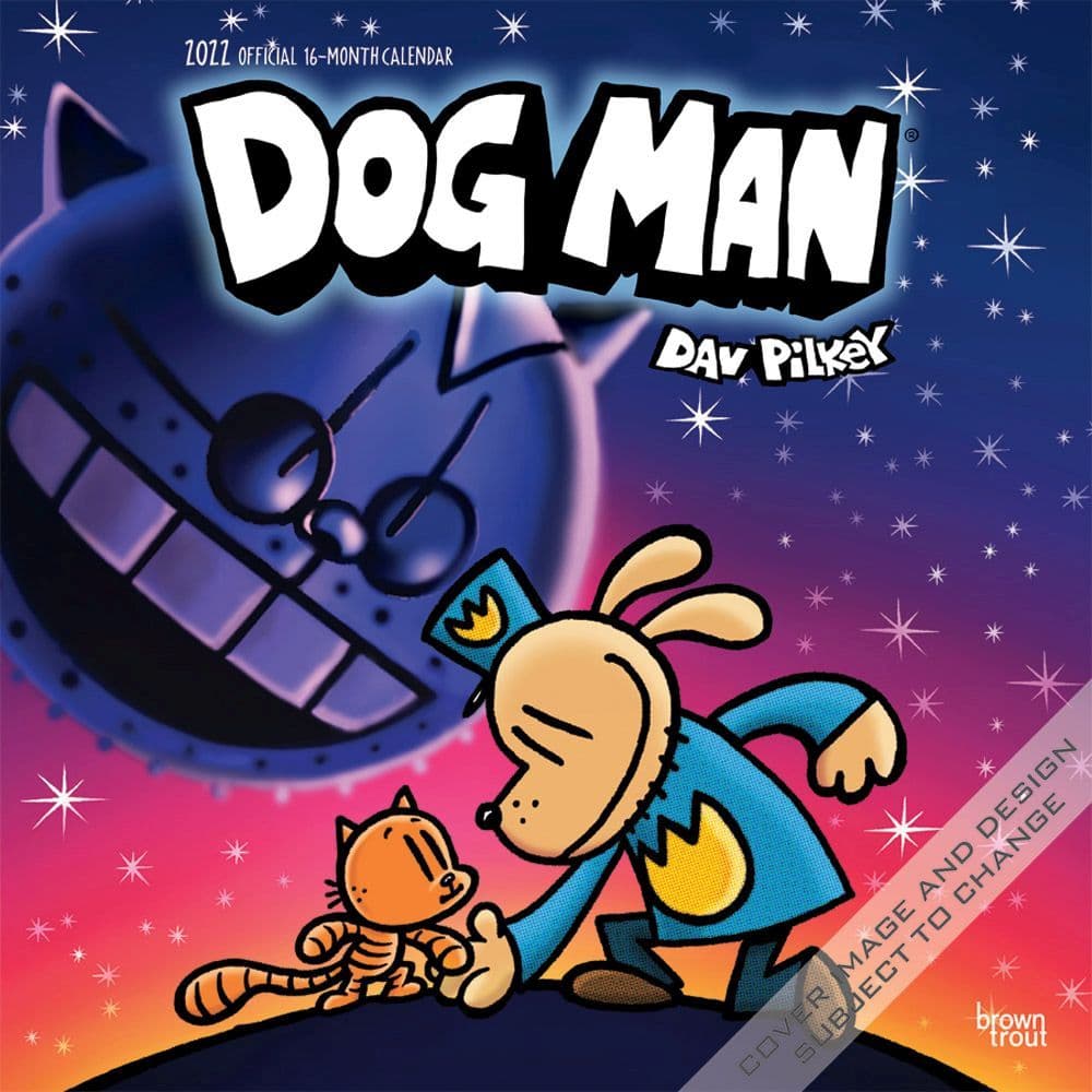 Dog Man 2022 Wall Calendar