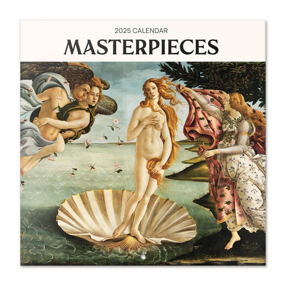 image Masterpieces 2025 Wall Calendar  Main Image