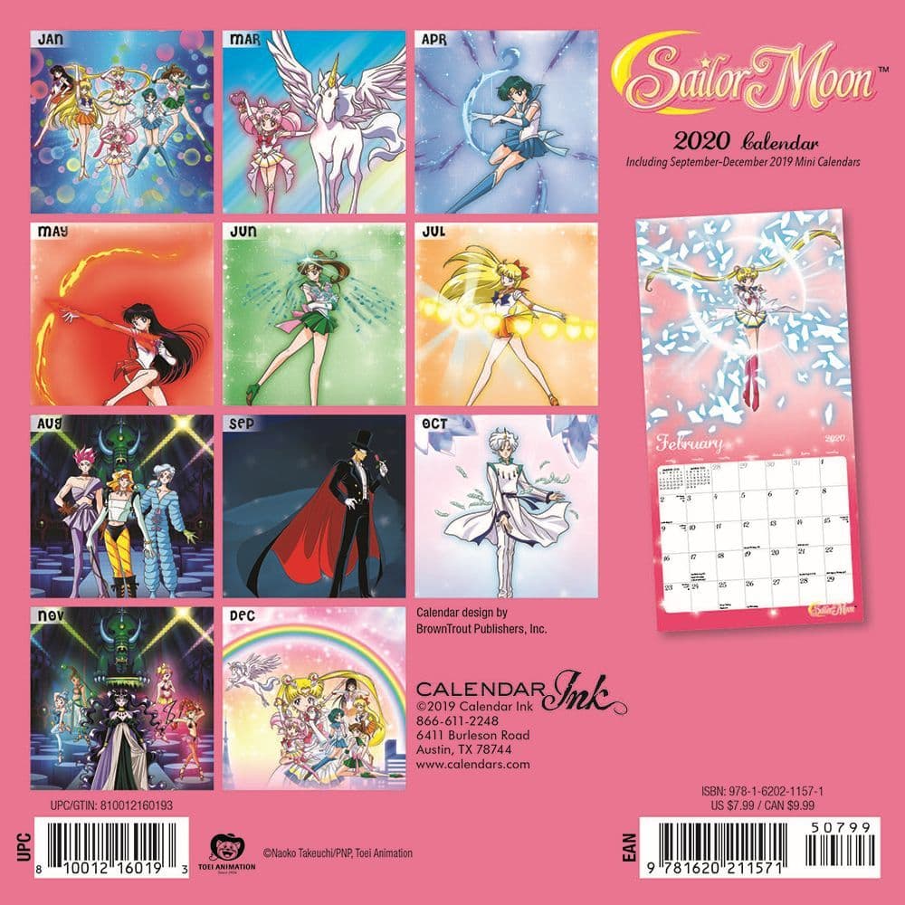 2025 Sailor Moon Calendar