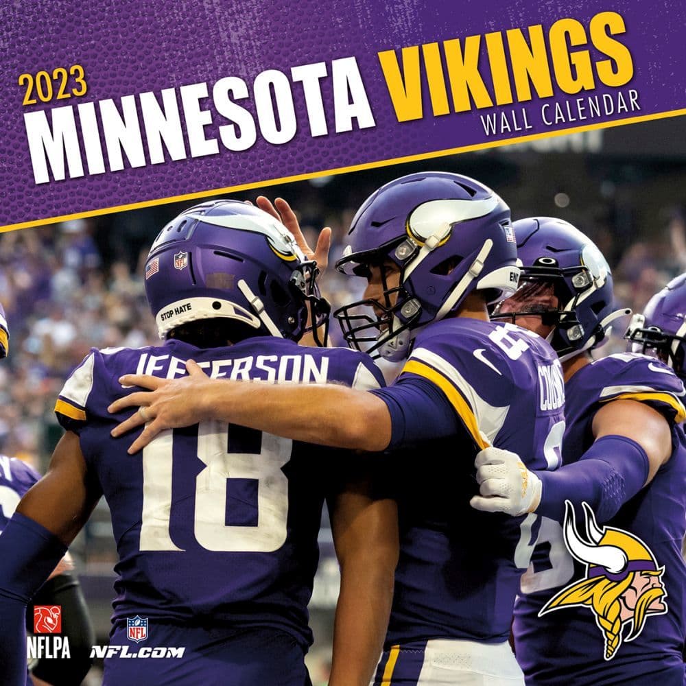 Minnesota Vikings 2023 Wall Calendar