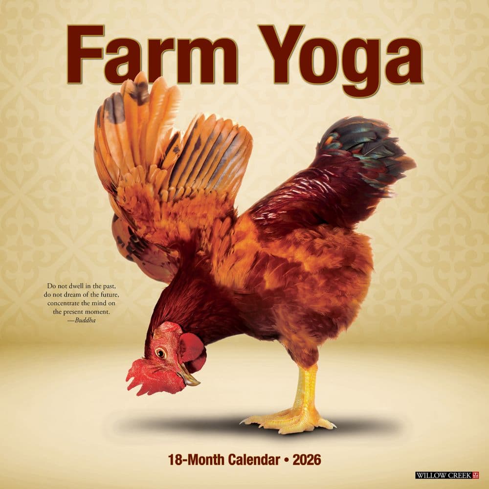 Farm Yoga 2026 Wall Calendar Main Image