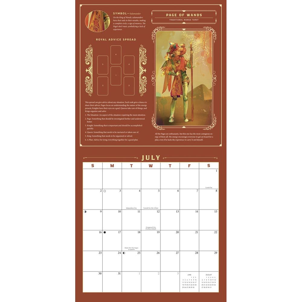 Tarot 2023 Wall Calendar - Calendars.com