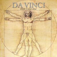 image Leonardo Da Vinci 2026 Wall Calendar Main Image