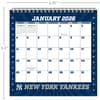 image MLB New York Yankees 2026 Easel Desk Calendar Third Alternate Image