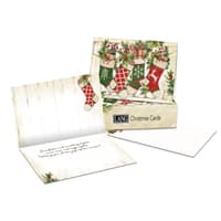 image Holiday Stockings Petite Christmas Cards Third Alternate Image