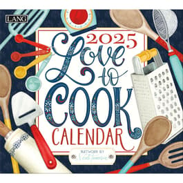 Love To Cook 2025 Wall Calendar