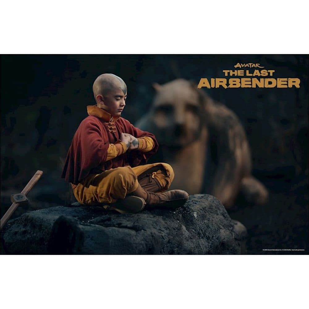 Avatar The Last Airbender Netflix Series 2027 Wall Calendar Seventh Alternate Image