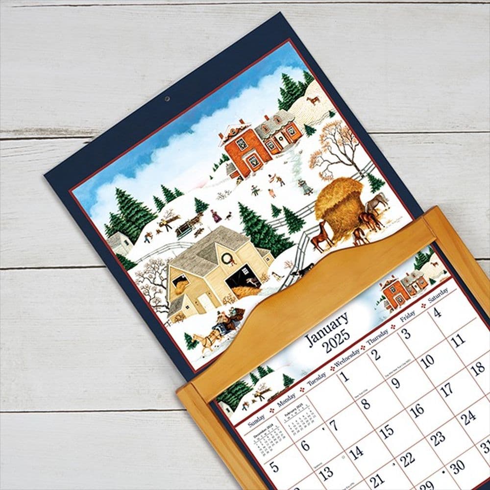 Linda Nelson Stocks 2025 Wall Calendar