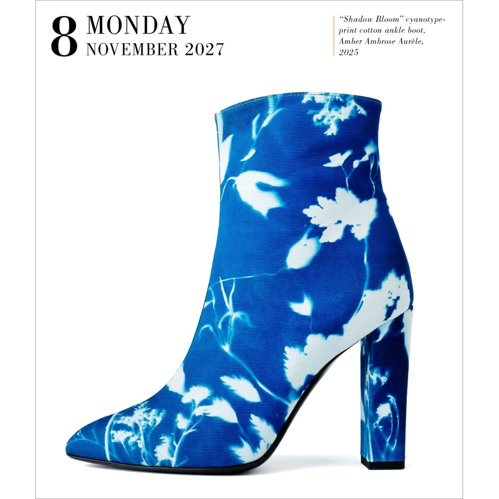 Shoes Page-A-Day Gallery 2027 Desk Calendar Second Alternate Image