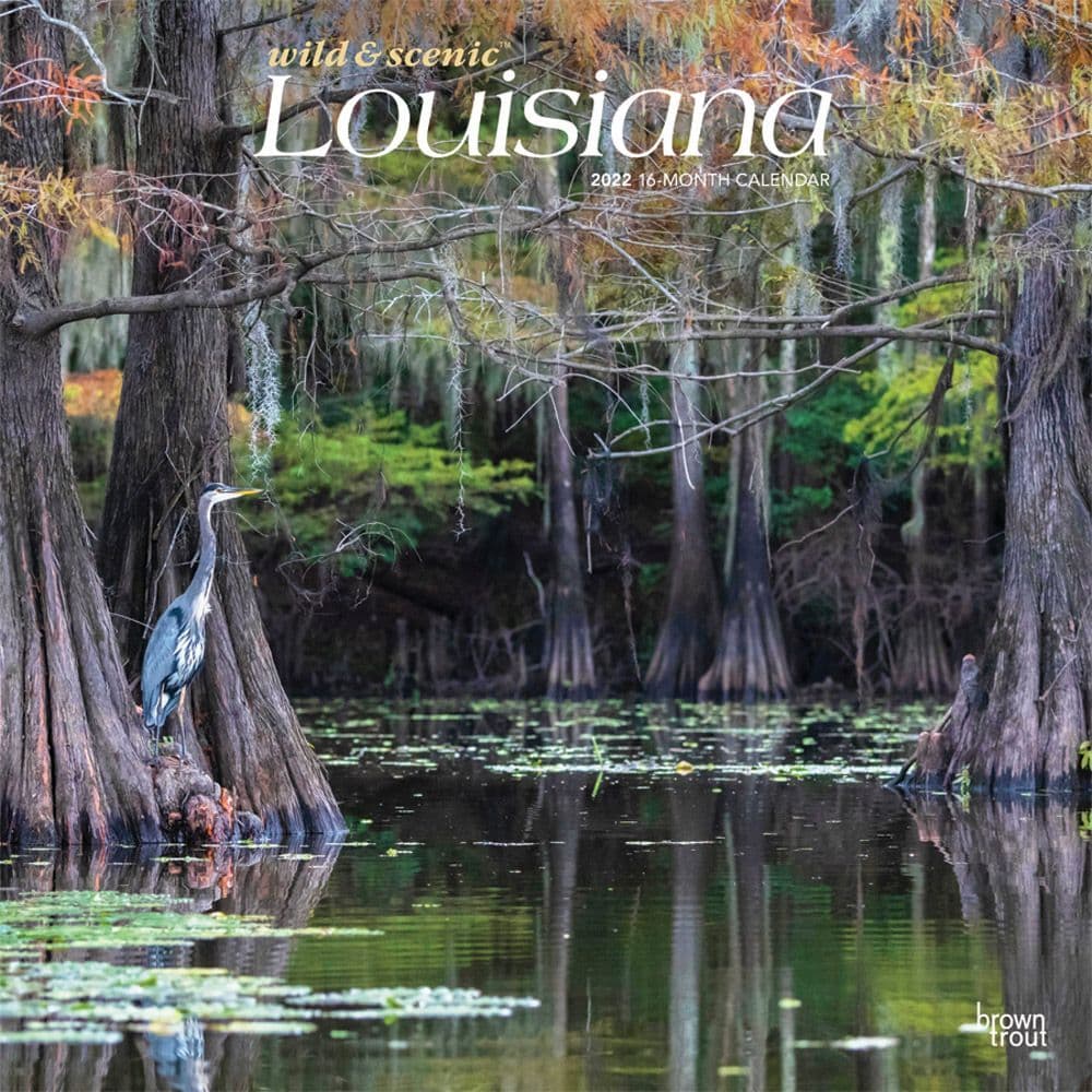 Louisiana Festival Calendar 2022 Louisiana Wild And Scenic 2022 Wall Calendar - Calendars.com