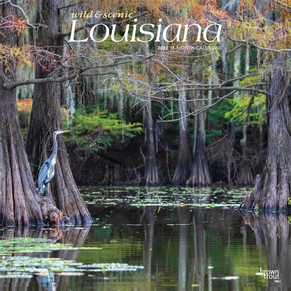 Louisiana Wild And Scenic 2022 Wall Calendar - Calendars.com