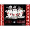 image Merry and Bright Gnomes by Susan Winget Petite Christmas Cards Main Image