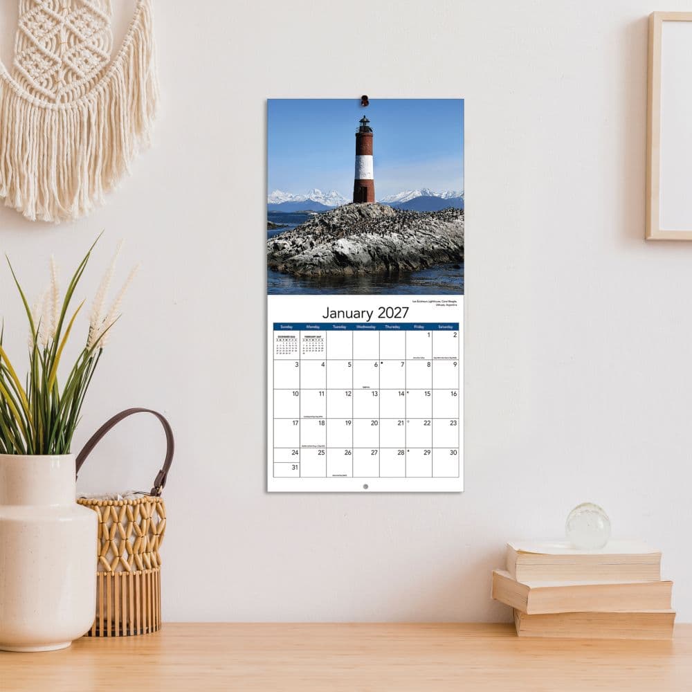 Lighthouses Photo 2027 Mini Wall Calendar Sixth Alternate Image